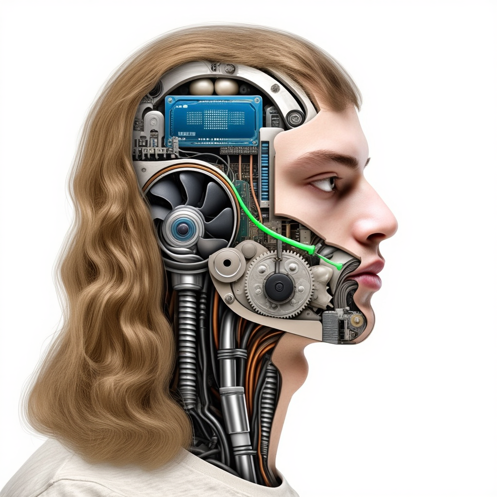 Mechanical Anatomy - realtime robotics AI image
