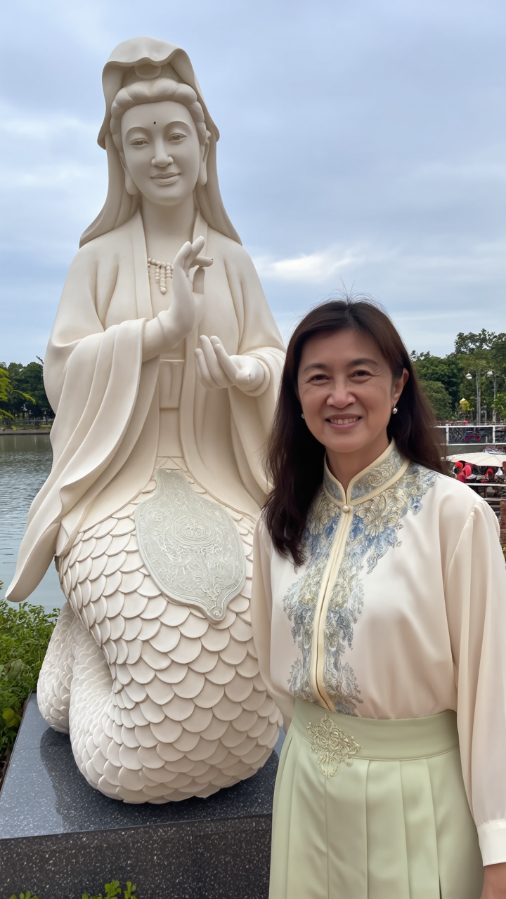 Kling AI work 310791811507764 - real mermaid images AI image