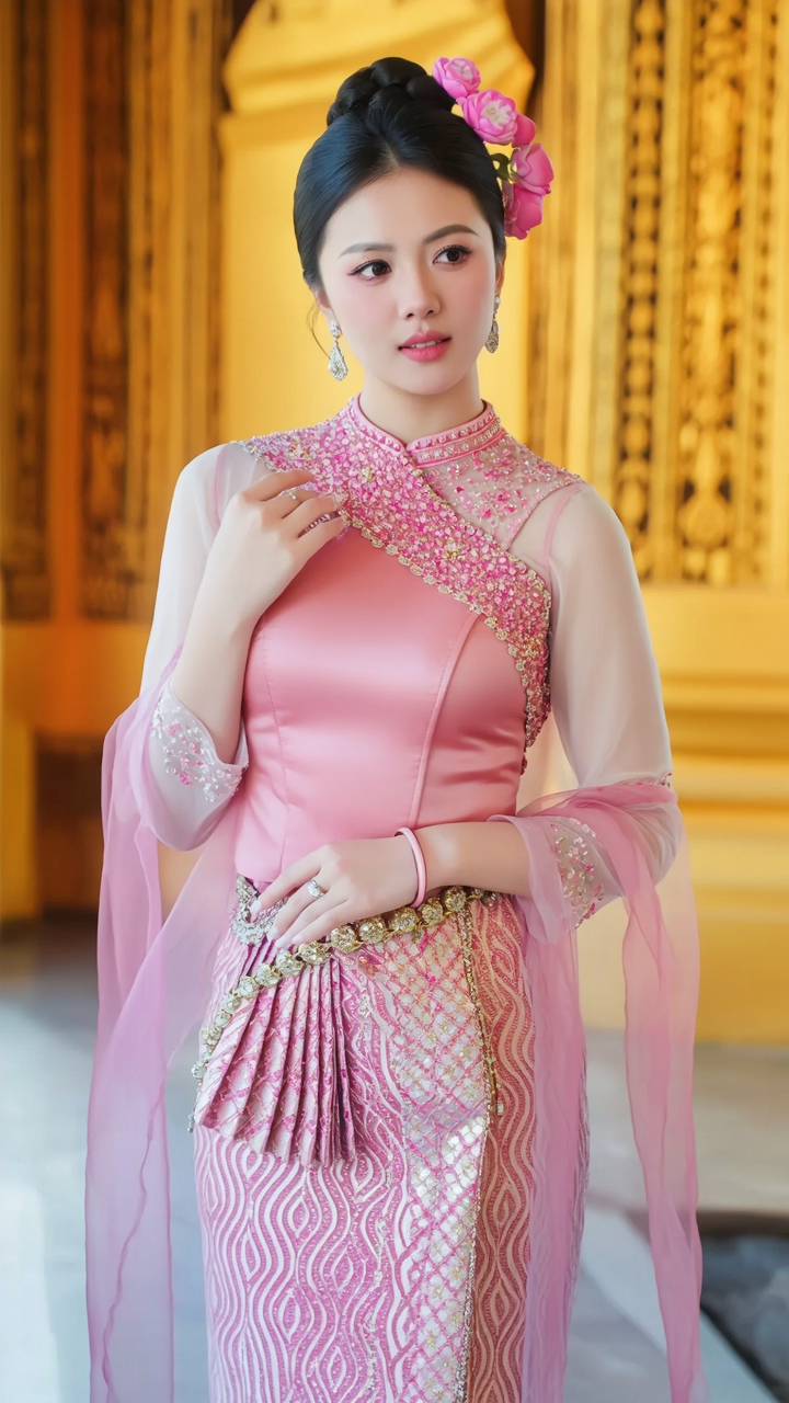 Kling AI work 309584472668453 - person transparent background AI image