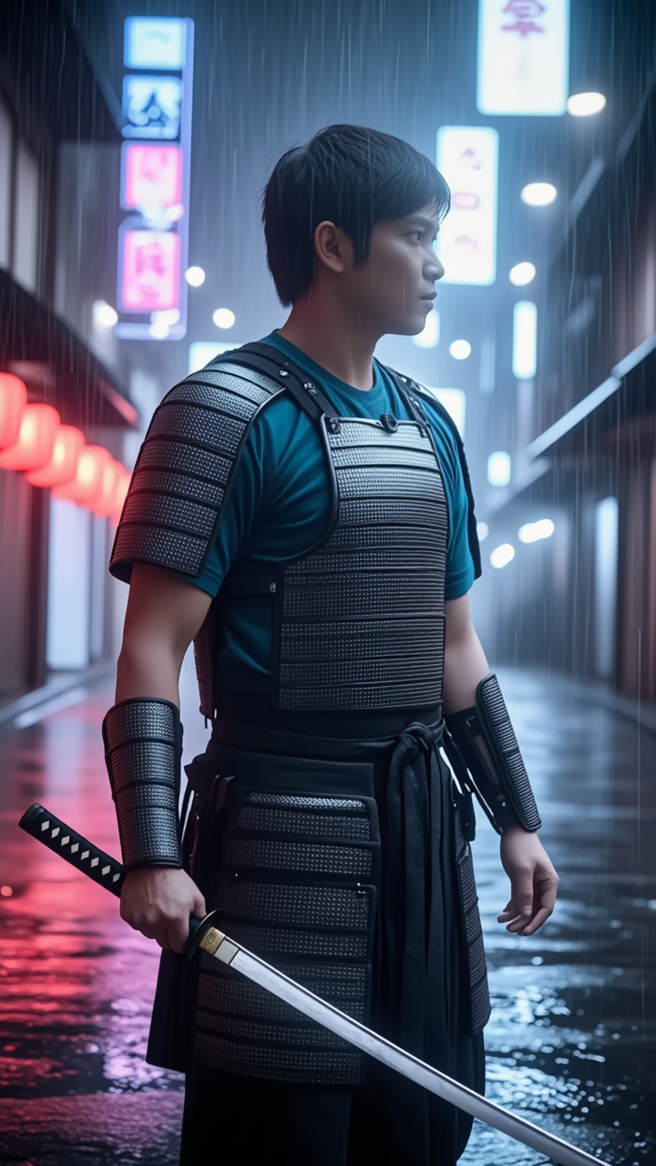 Kling AI work 296738351667306 - samurai style AI image