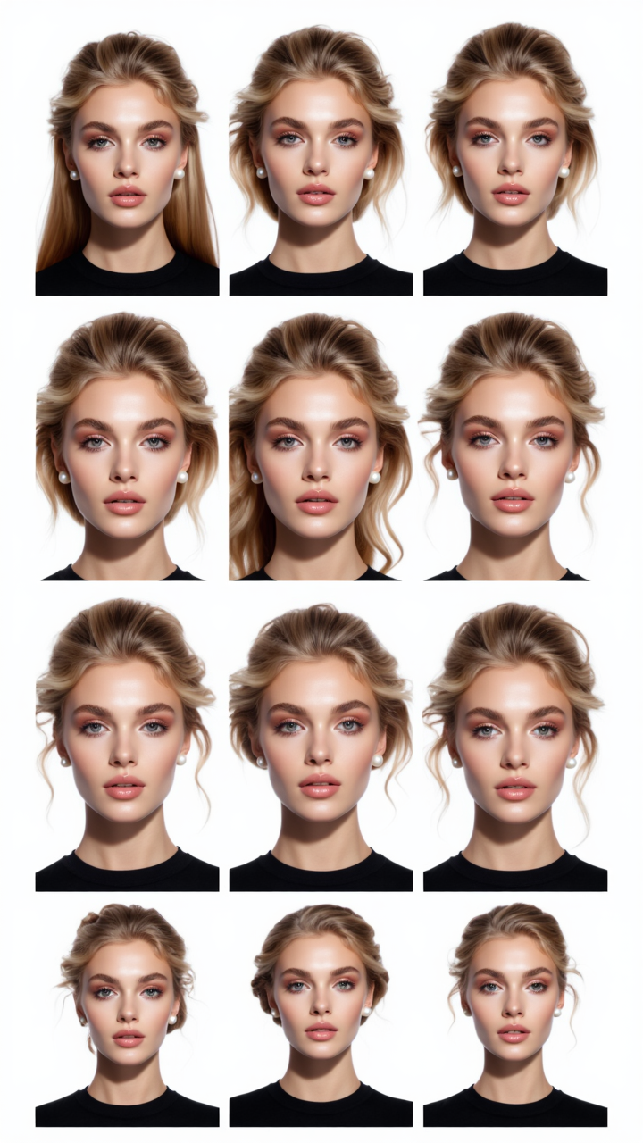 Kling AI work 301588822317587 - bob cut hairstyles curly AI image