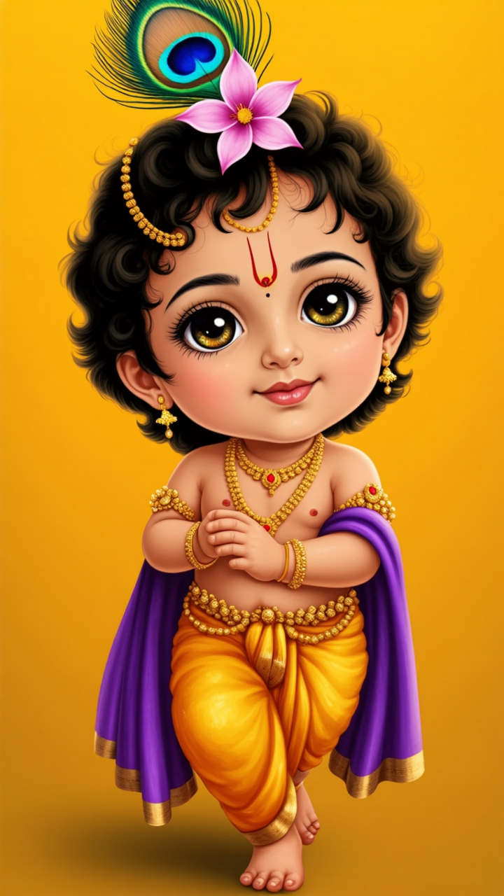 Kling AI work 314886692506668 - krishna lipsync AI image