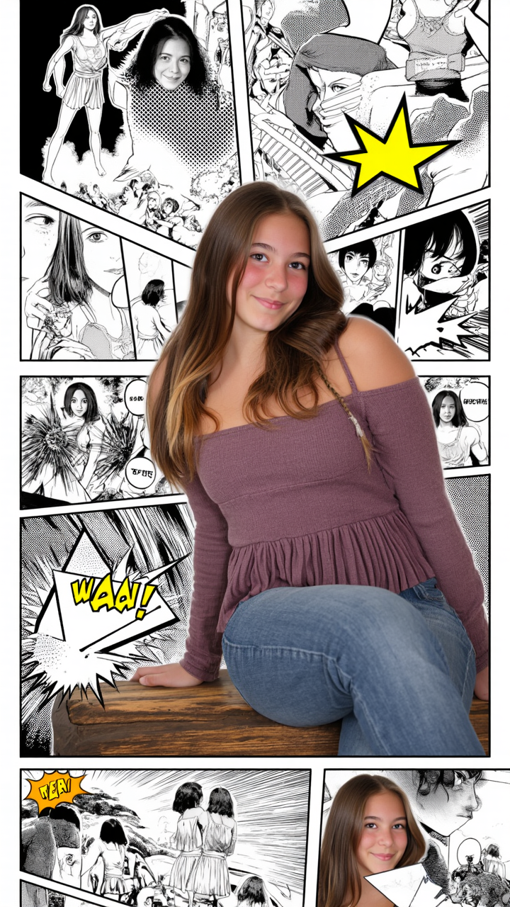 Kling AI work 308550483538708 - ai comic book generator AI image