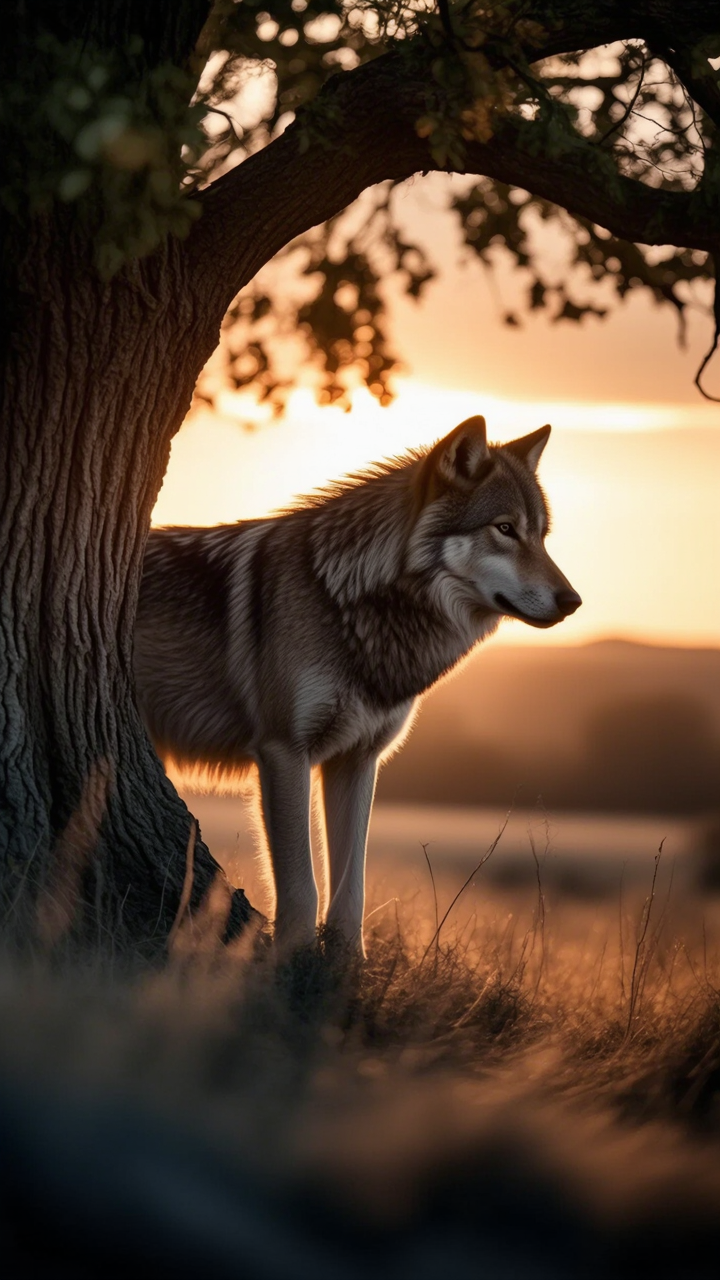 Kling AI work 317987913662828 - wolf style AI image
