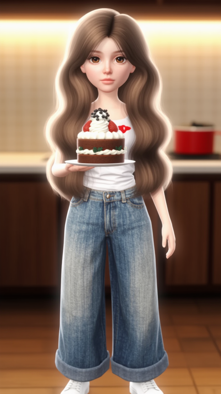 Kling AI work 314982930663591 - cake video AI image