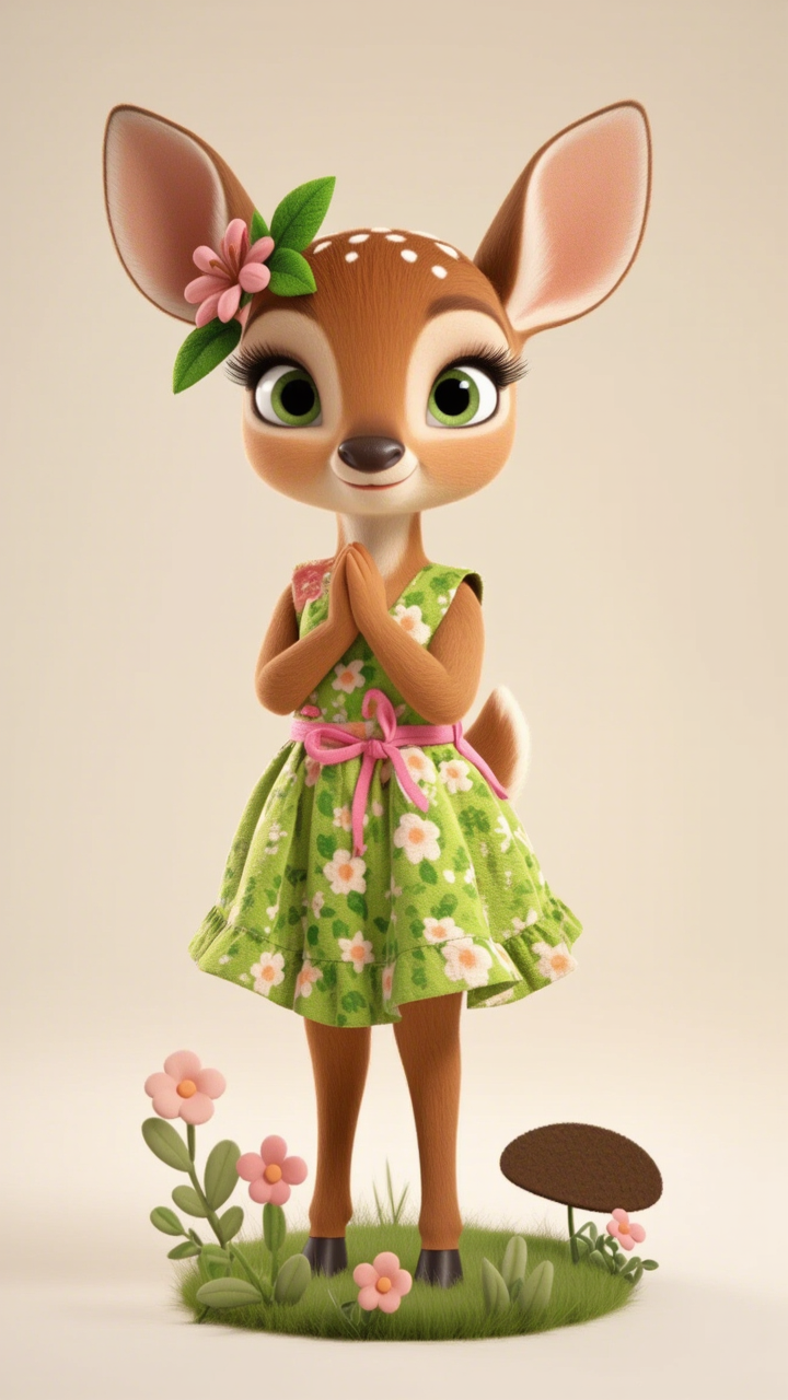 Kling AI work 314630170528503 - animated female characters AI image