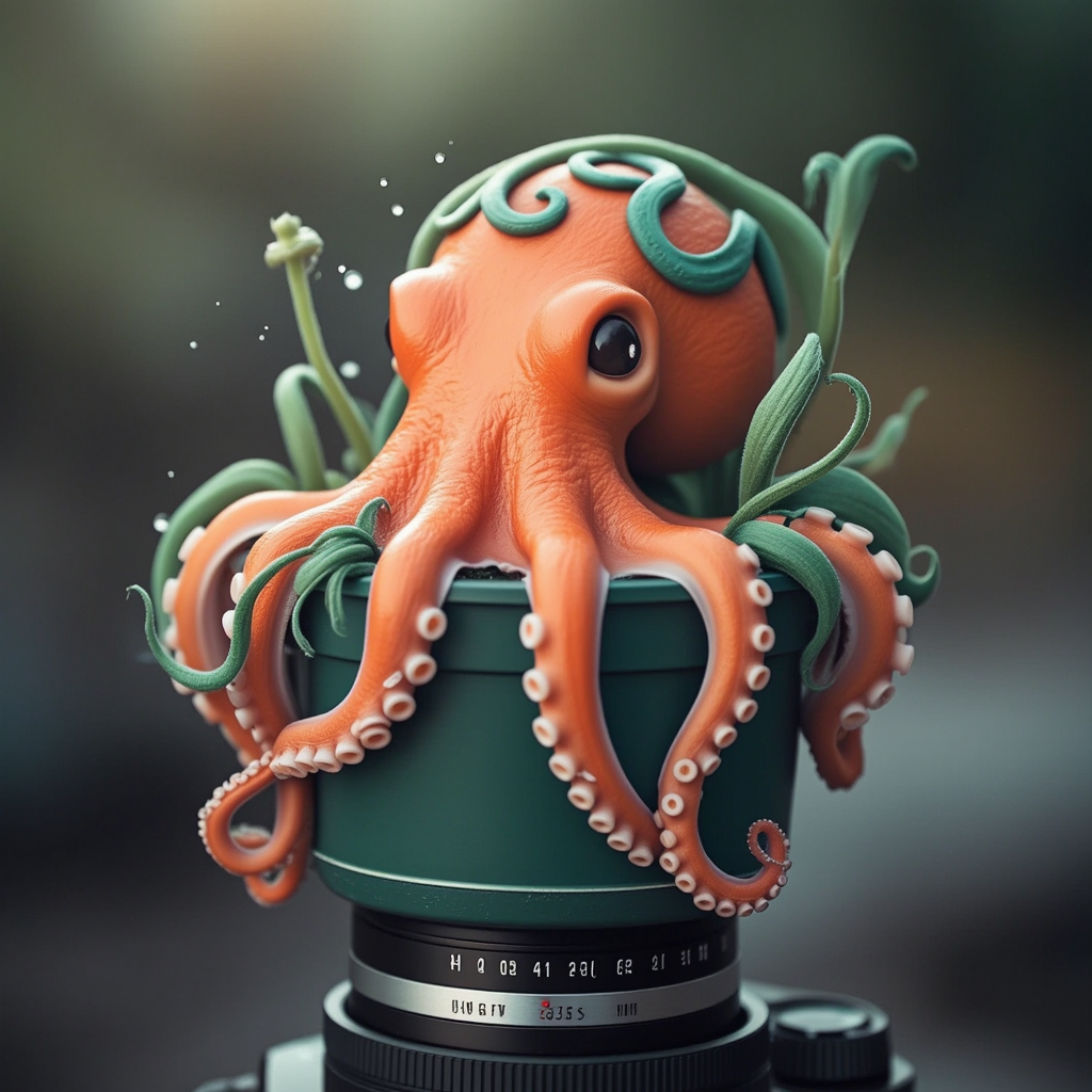 Kling AI work 316556828504854 - octopus skin AI image