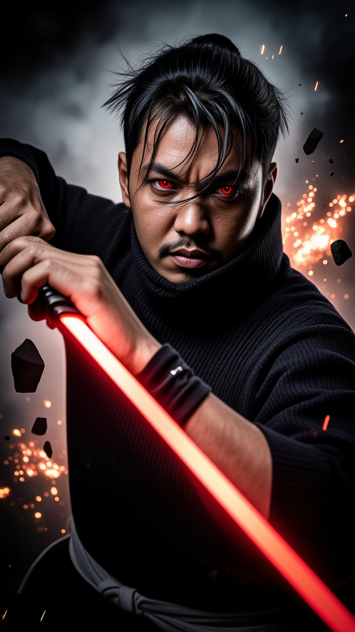 Kling AI work 310872976663712 - uchiha symbol AI image
