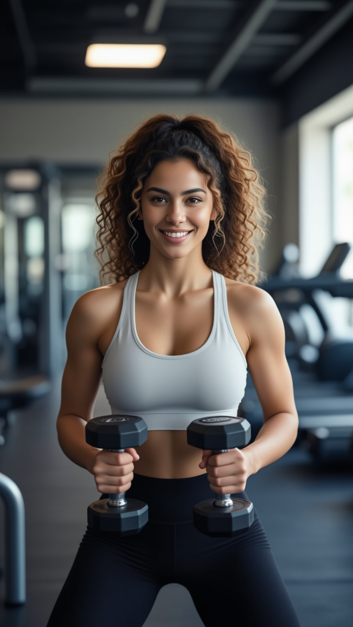Kling AI work 299892702500712 - fitness video AI image