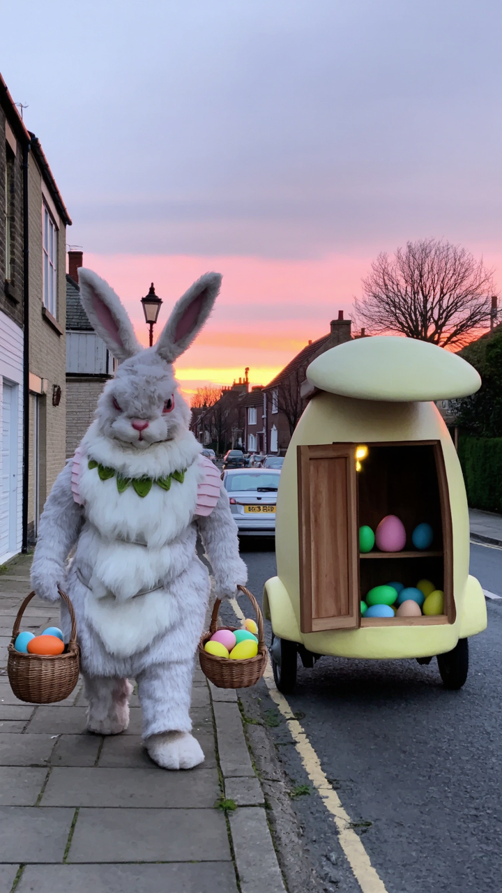 Kling AI work 307187178617863 - easter bunny ai video AI image