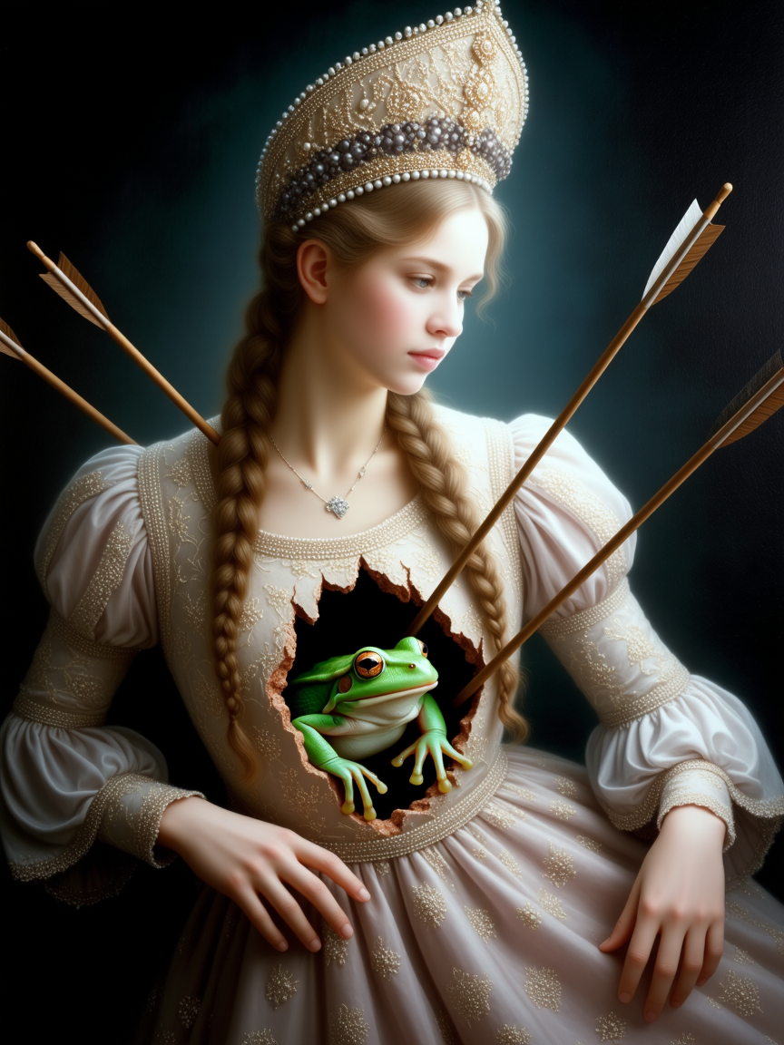 Kling AI work 308857843521070 - drawing filigree AI image