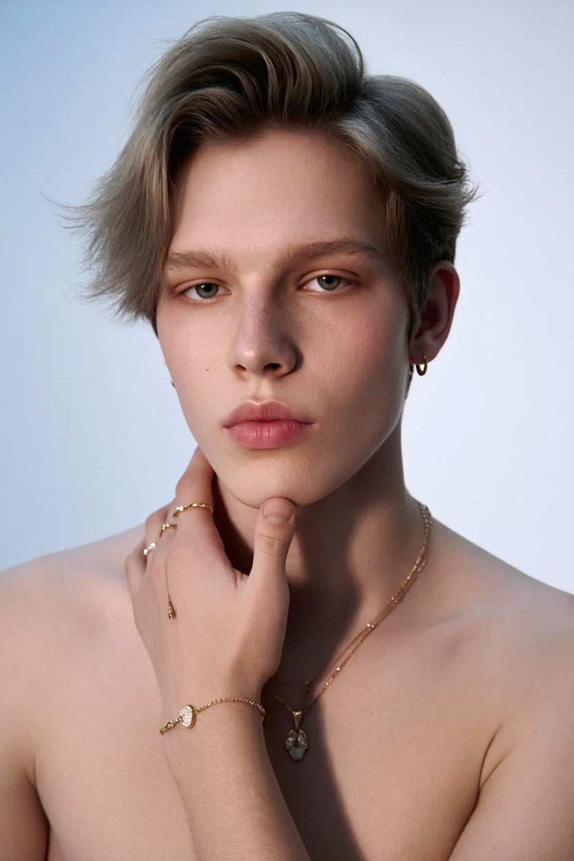Kling AI work 319209285615573 - anime male poses AI image