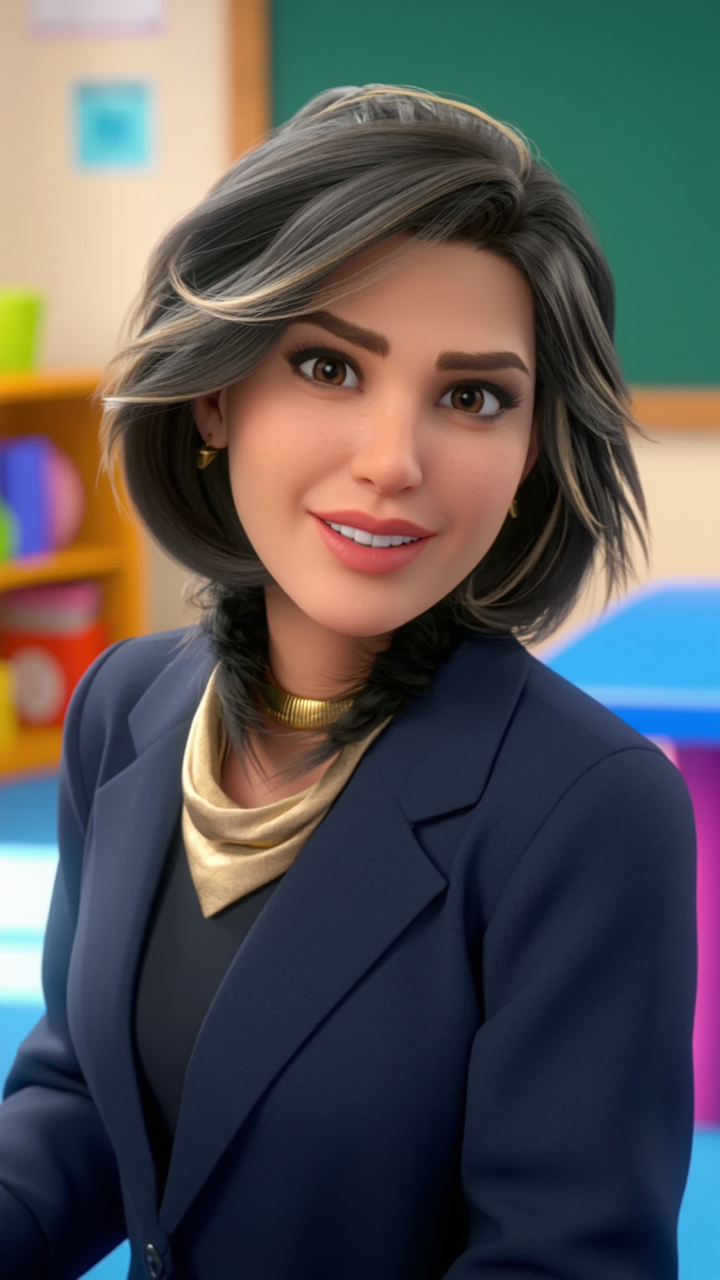 Kling AI work 317221287614365 - female cartoon AI image