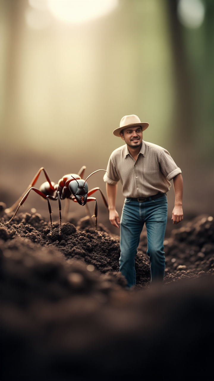 Kling AI work 311608095614842 - fire ant bite images AI image