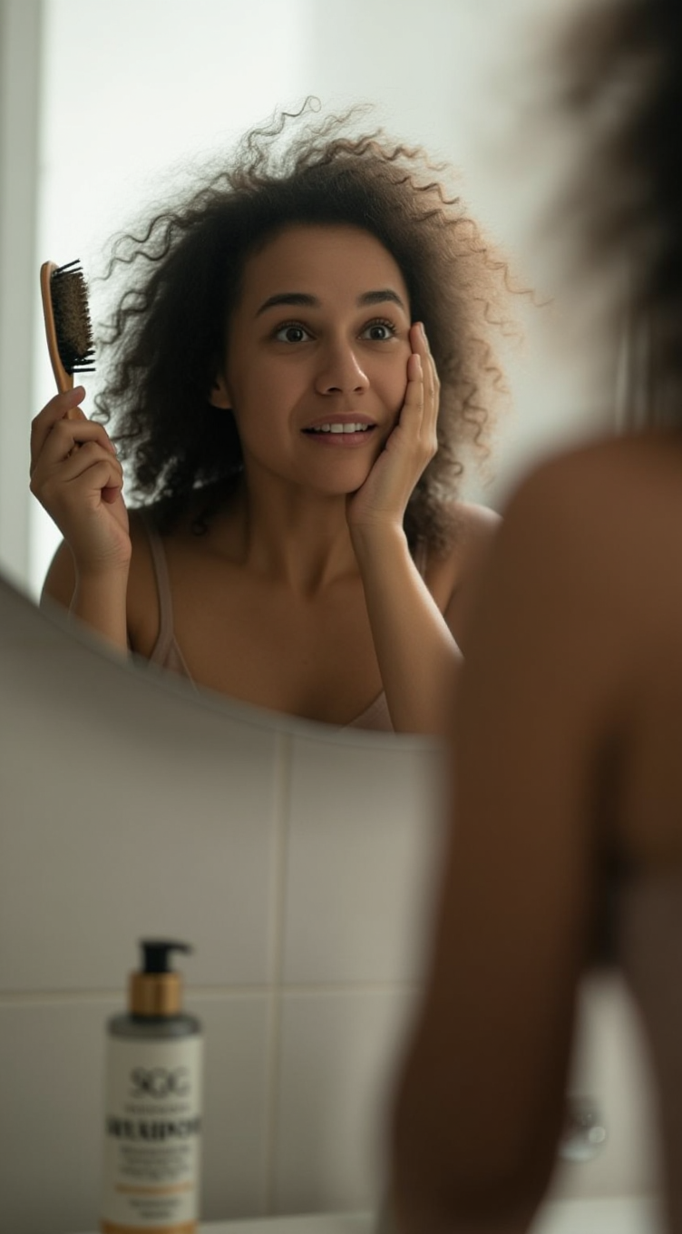 Kling AI work 315225877526661 - face hair remover AI image