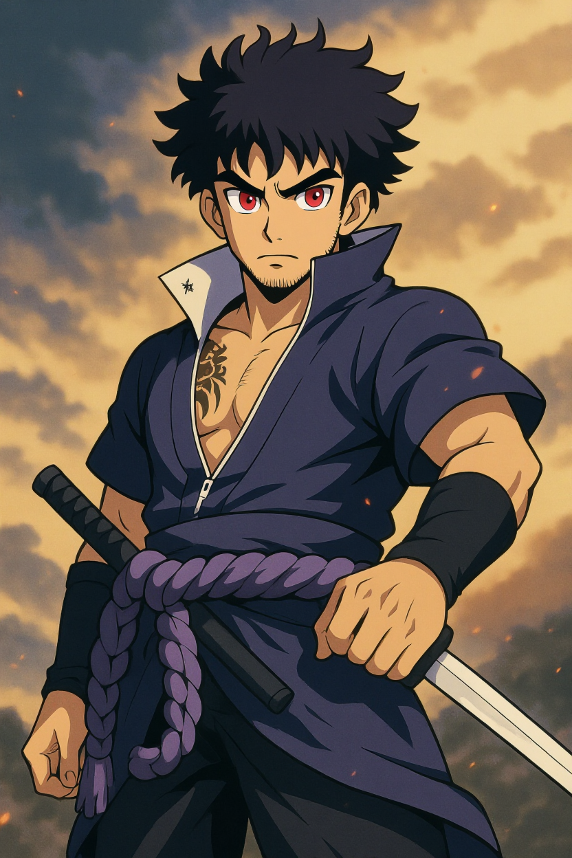 Kling AI work 308236357507777 - anime eye styles AI image