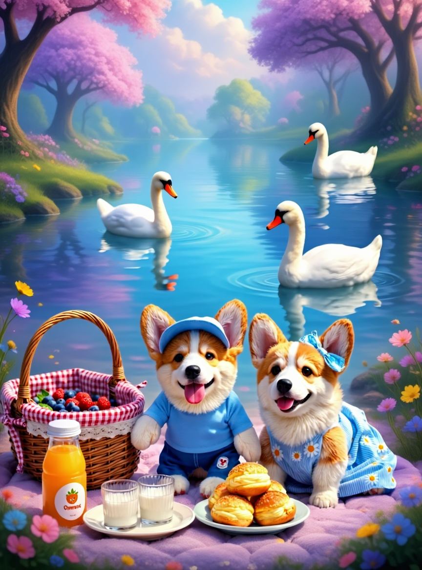 Kling AI work 314879330664330 - dreamy background AI image