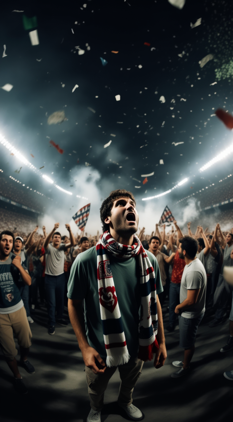 Kling AI work 311225494667699 - night stadium AI image