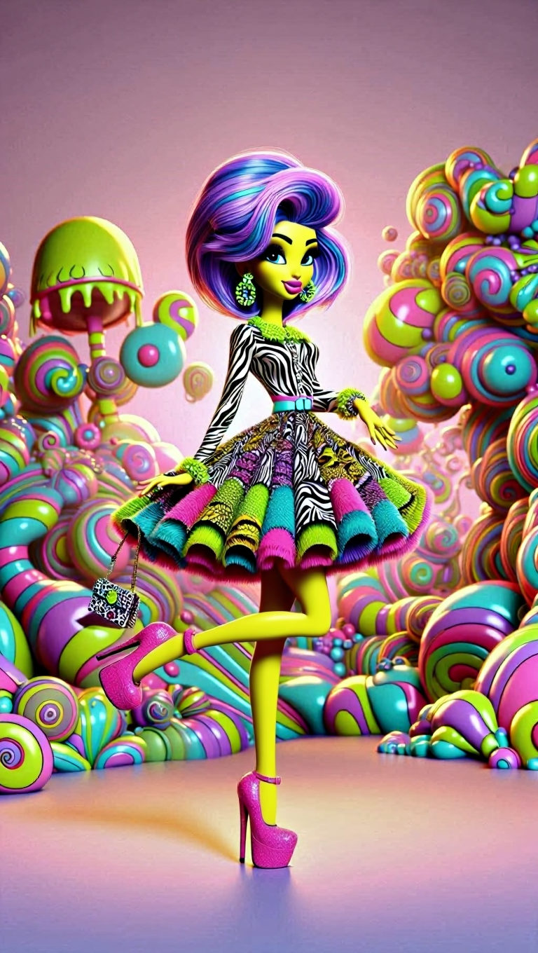 Kling AI work 313262804617140 - surrealism outfits AI image