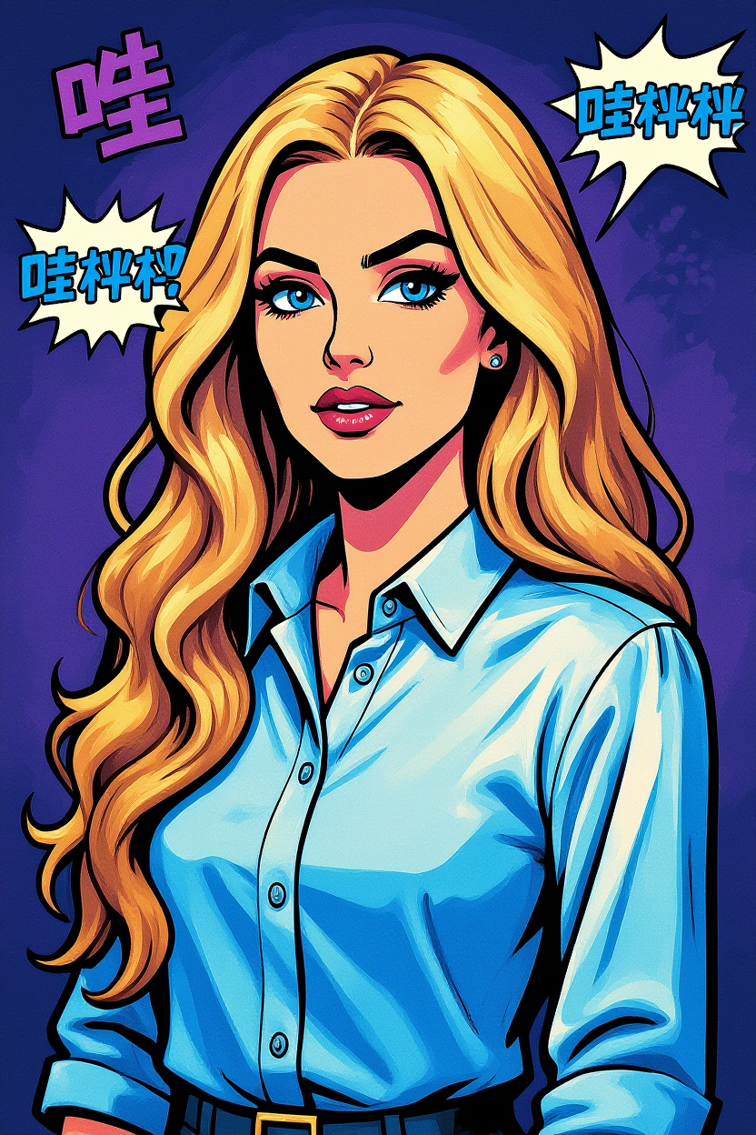 Kling AI work 313222668506845 - ai comic book generator AI image