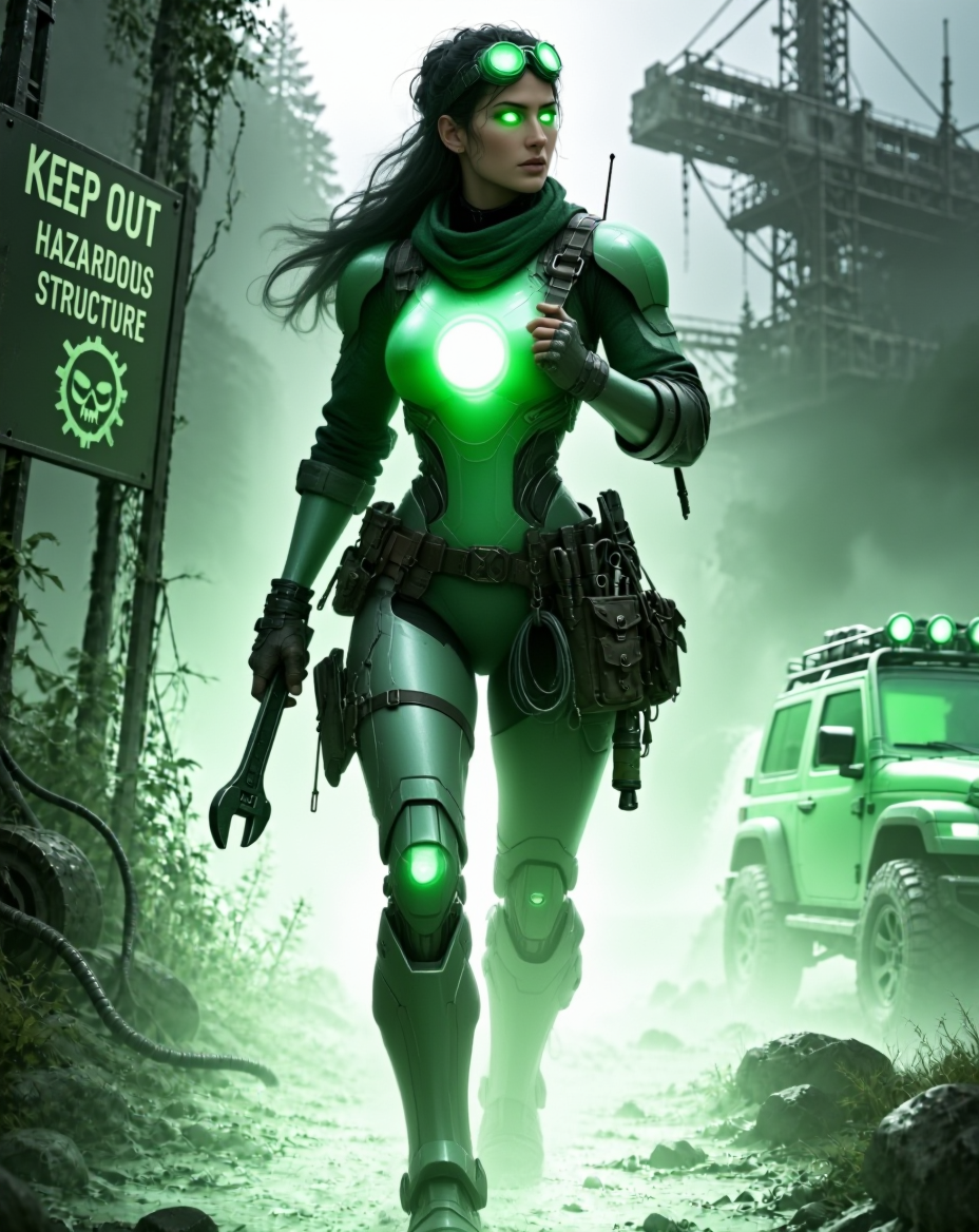 Kling AI work 311295882615592 - female bakugo AI image