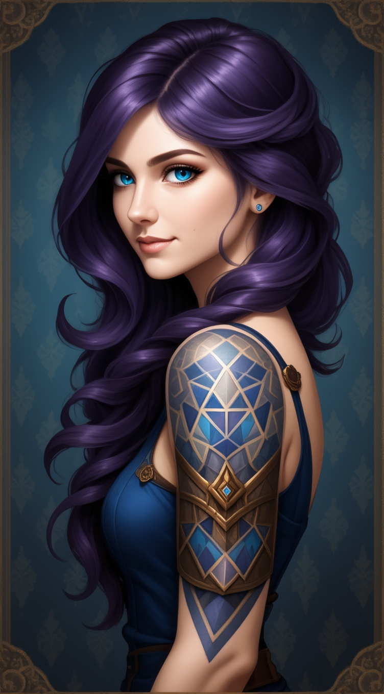 Kling AI work 299941842508497 - cobalt colors AI image