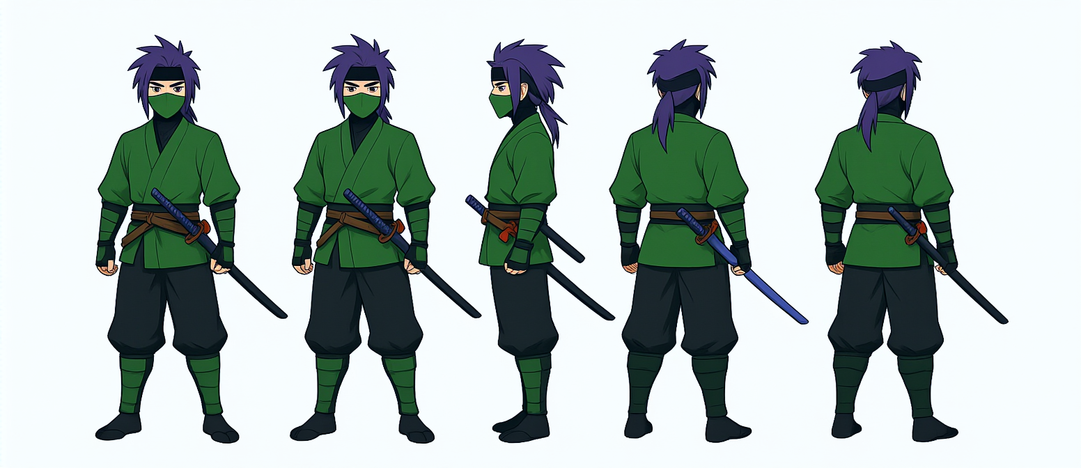Kling AI work 309517580524322 - design your own character AI image