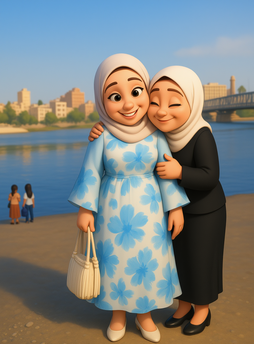 Kling AI work 312327036667009 - cartoon hug AI image