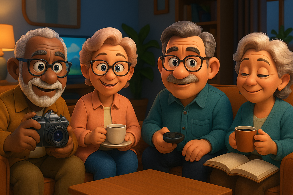 The Cool Kids - image gen 4 AI image