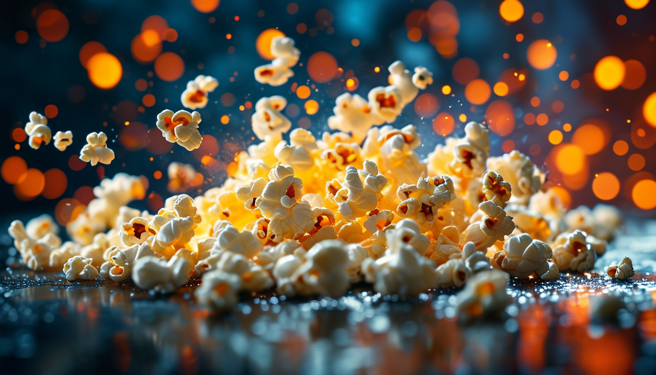 popcorn - popcorn pop AI image