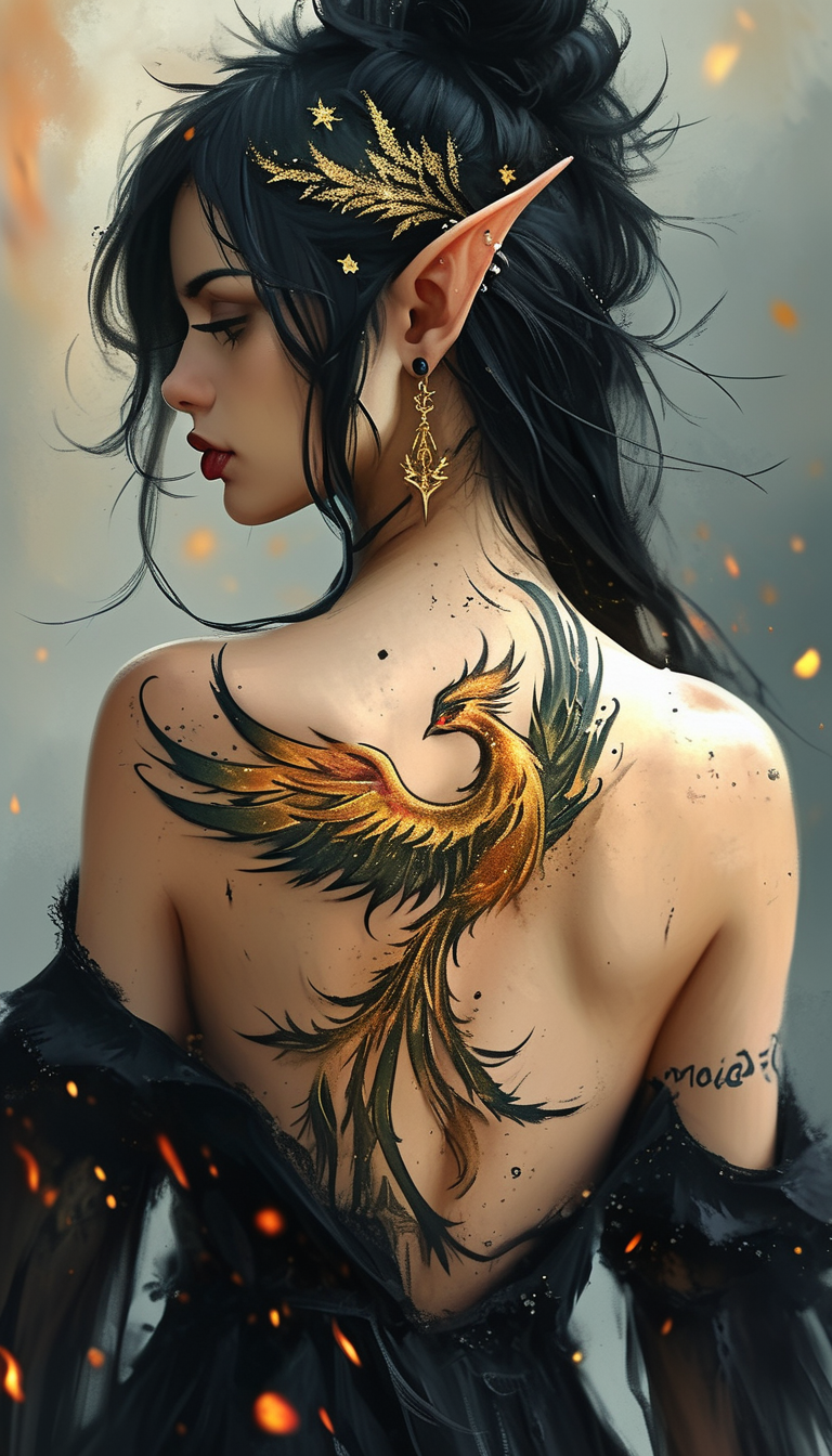 Kling AI work 300563329658064 - picture to tattoo generator AI image