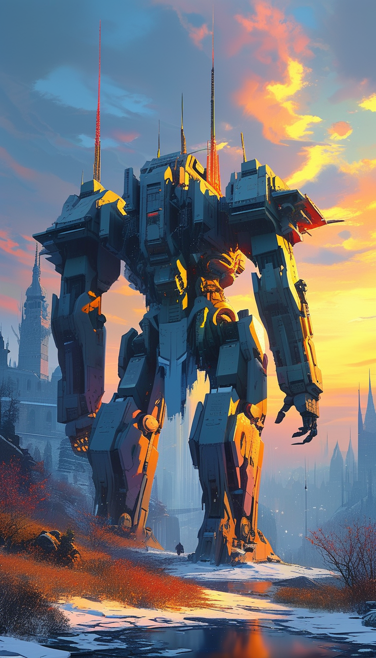 Kling AI work 297024074610055 - cyberpunk art style AI image