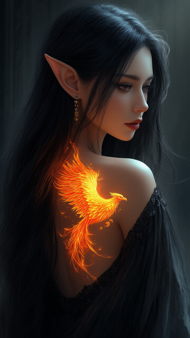 Kling AI work 300563341656096 - name style for tattoo AI image