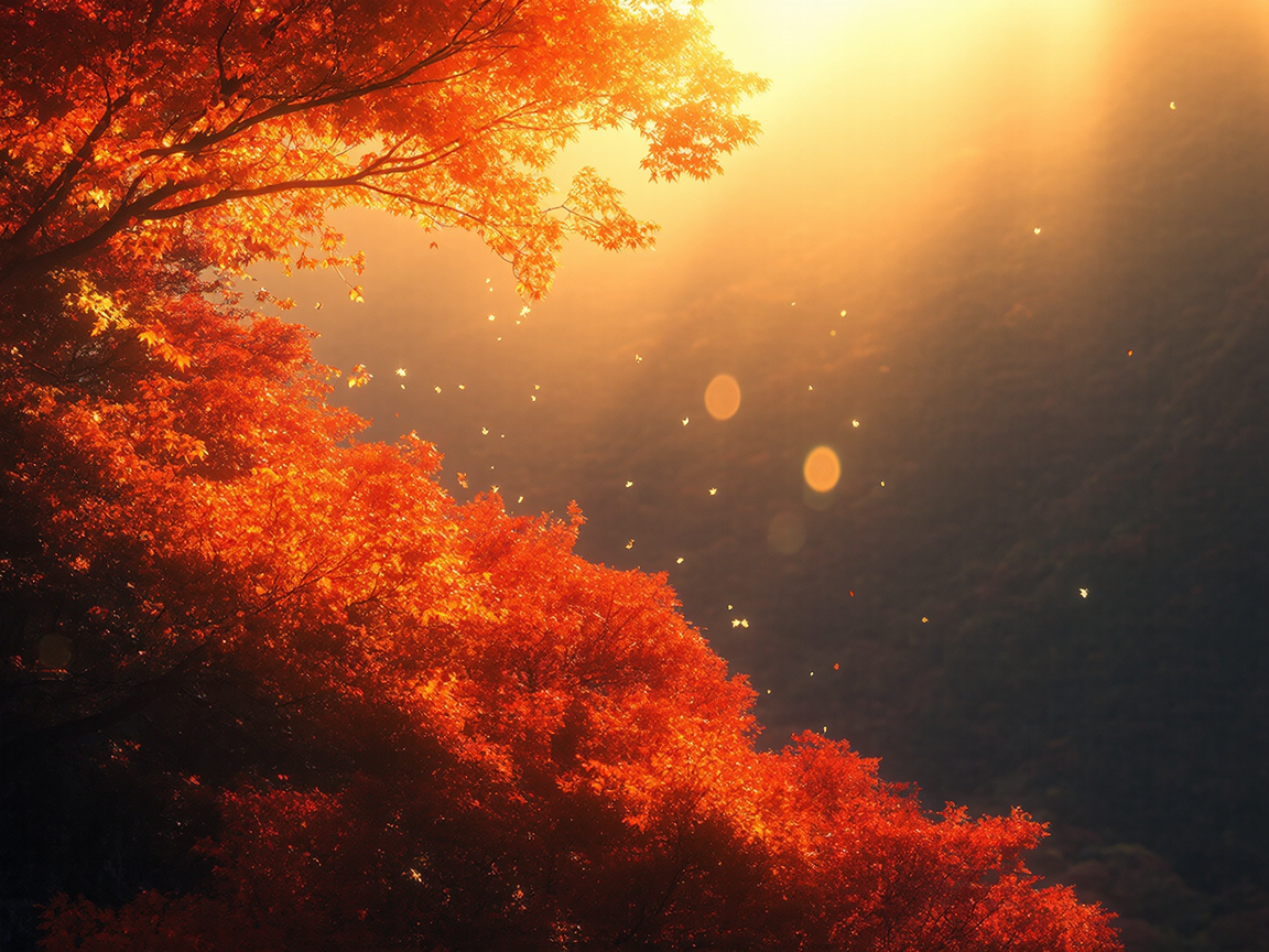Kling AI work 300287505526306 - maple leaves clip art AI image