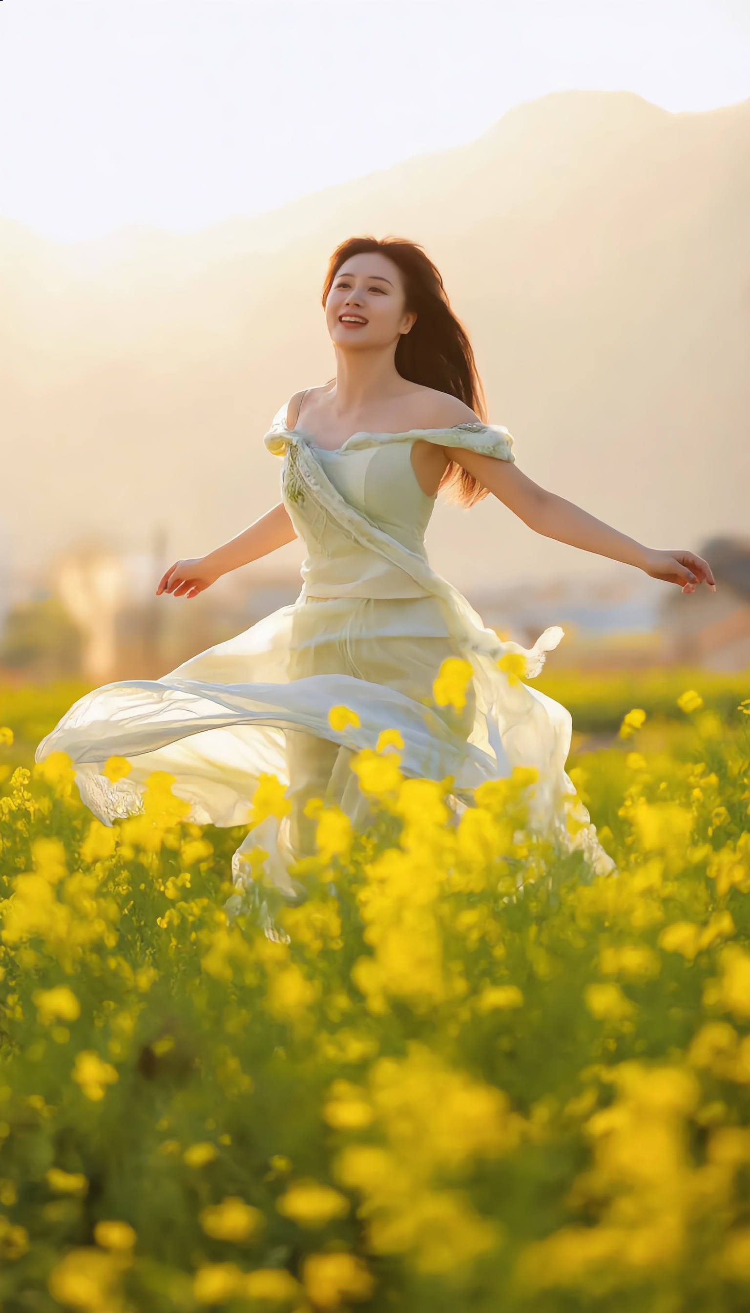 Flower Women - pictures haircuts for women AI image