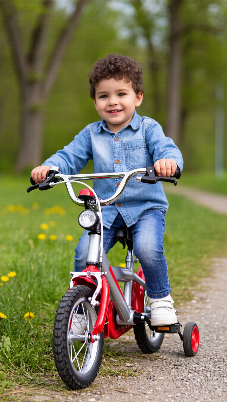 Happy boy - boy hair style photo AI image