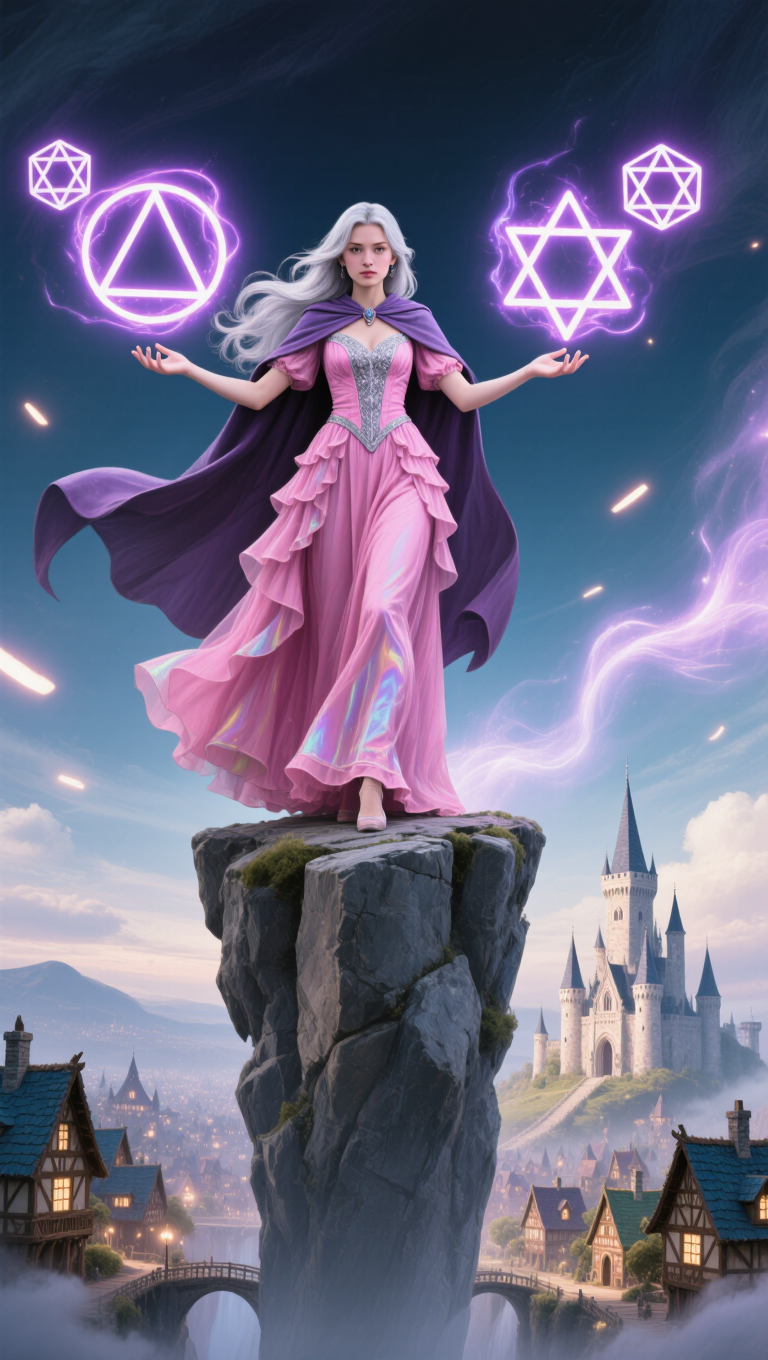 Kling AI work 296705952664630 - witch scene AI image