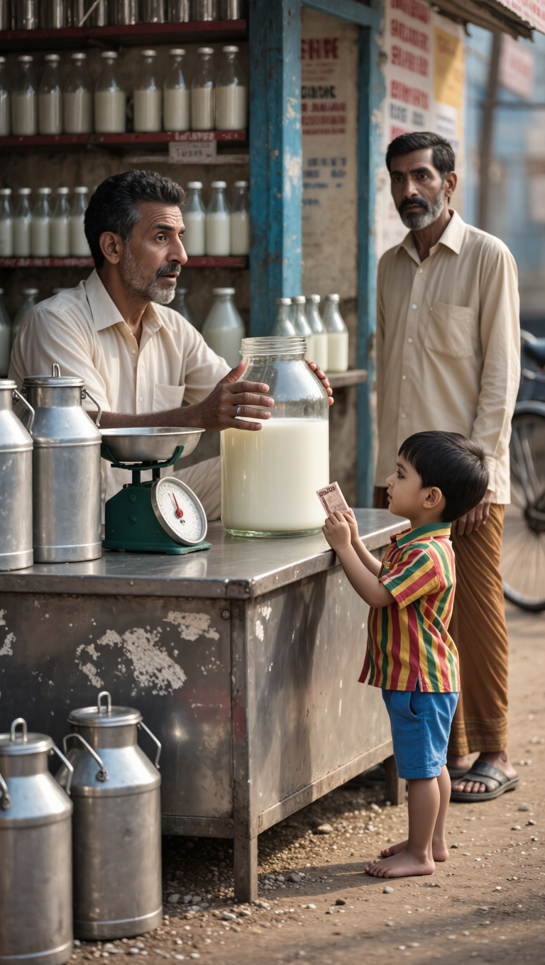 Kling AI work 319707269662083 - milk video AI image