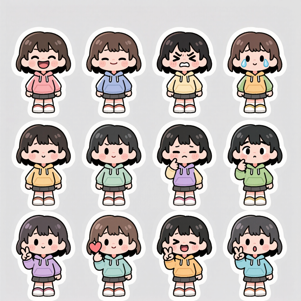 Kling AI work 308974501523208 - image sticker maker AI image