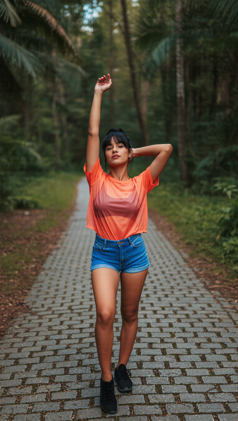 Kling AI work 305920023505955 - short bangs short hair AI image