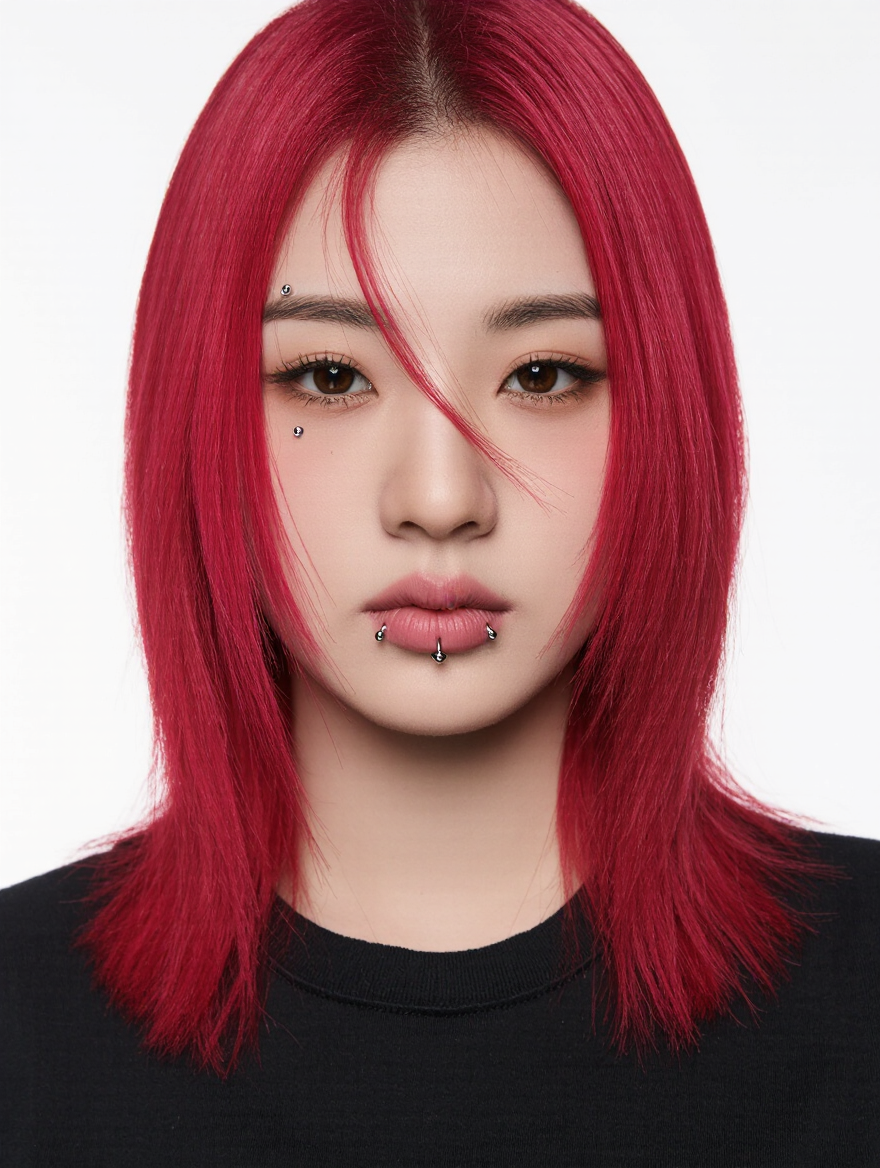Kling AI work 298673729610993 - haircut for oval face female AI image