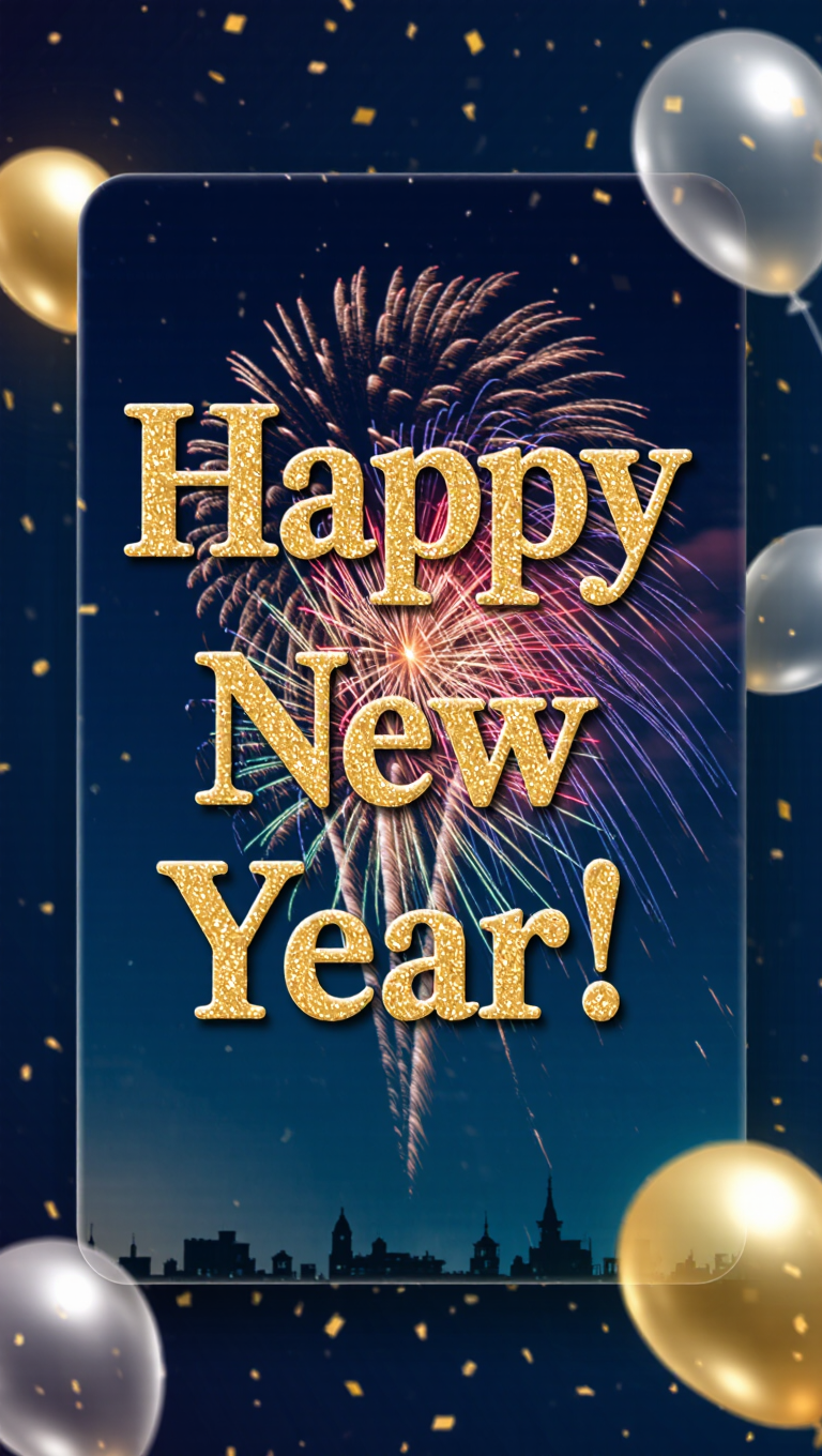 Kling AI work 297796624525523 - create birthday greeting card AI image