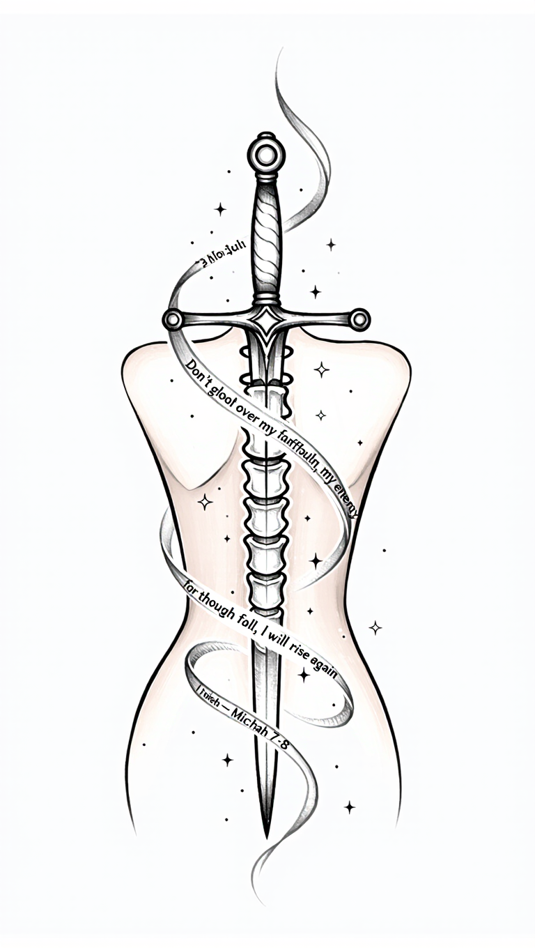 Kling AI work 308514084536074 - tattoo design website AI image