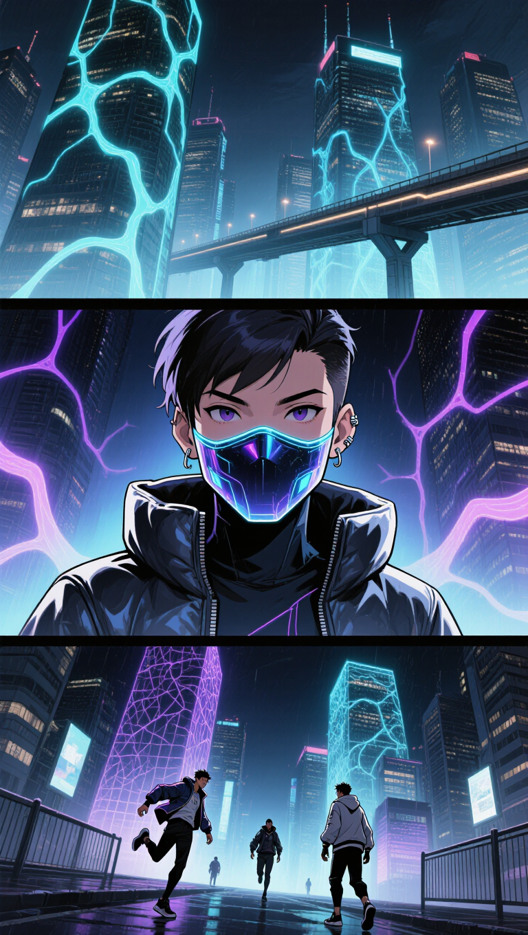 Kling AI work 296818018668665 - different anime styles AI image