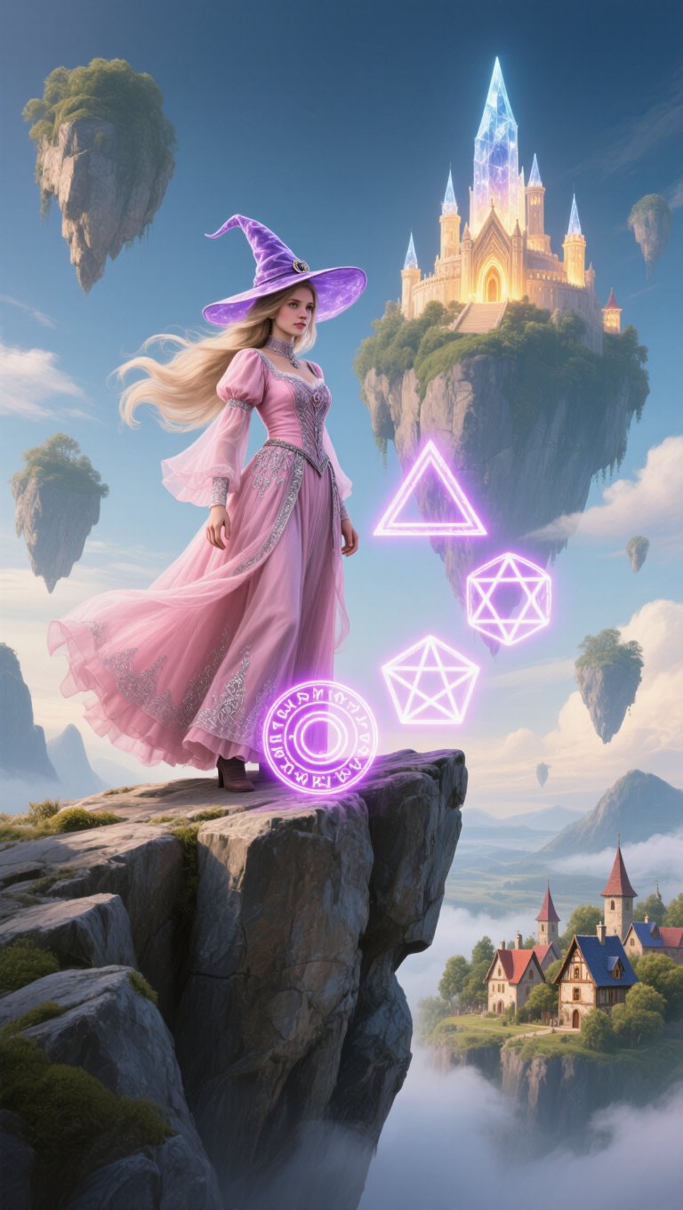 Kling AI work 296705918526895 - witch scene AI image