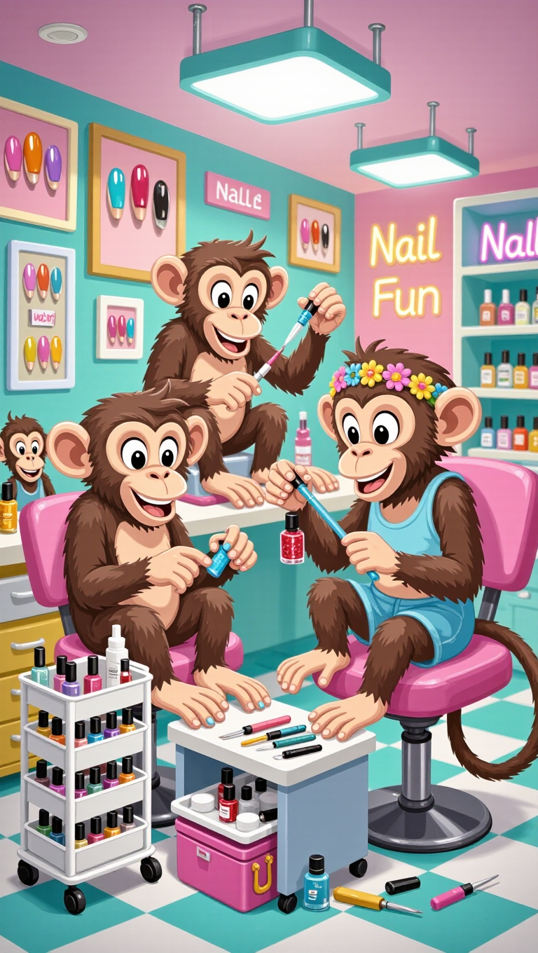 Kling AI work 305719884652768 - em studio salon AI image
