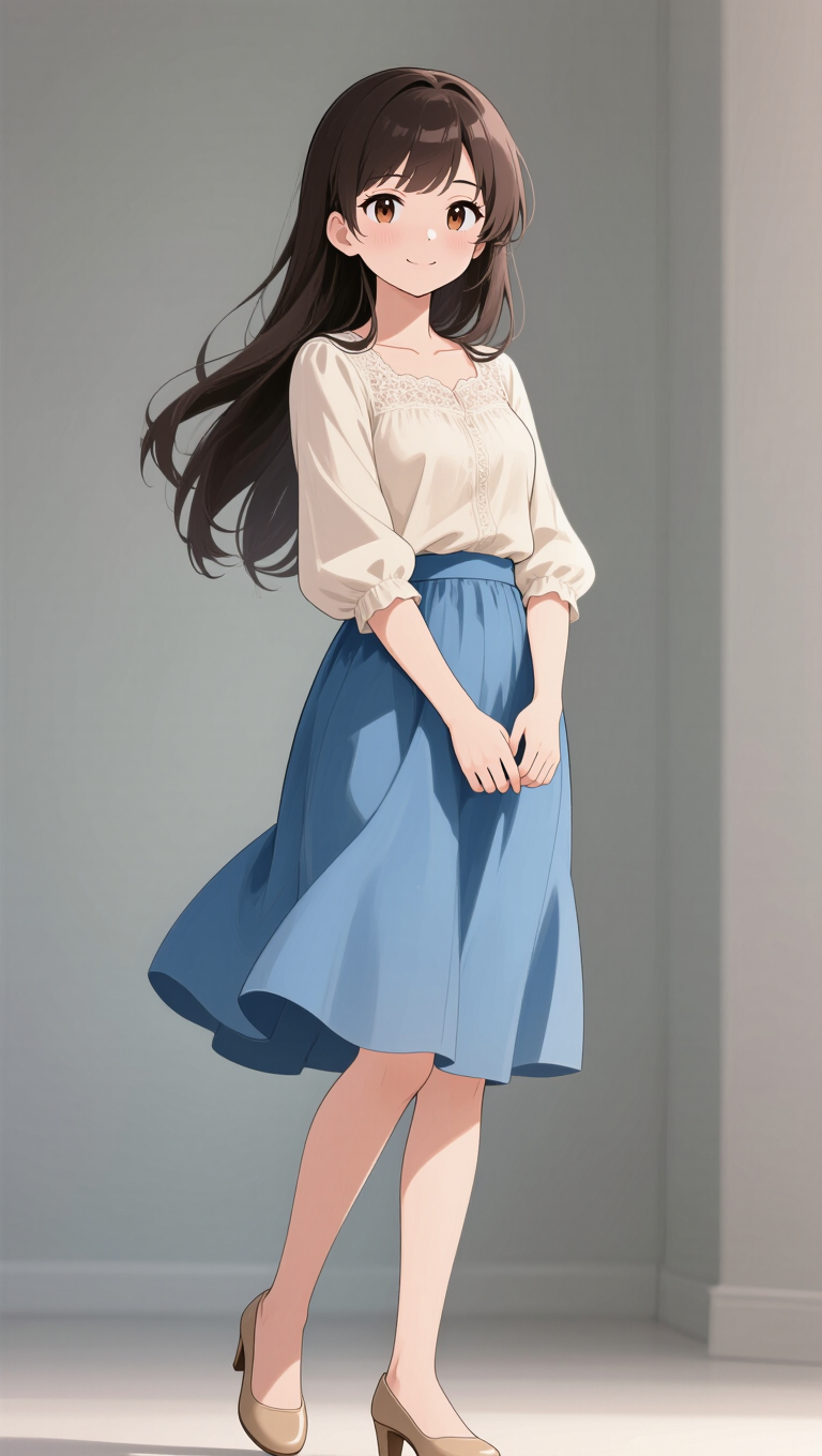 Kling AI work 312536574660436 - anime skin color AI image