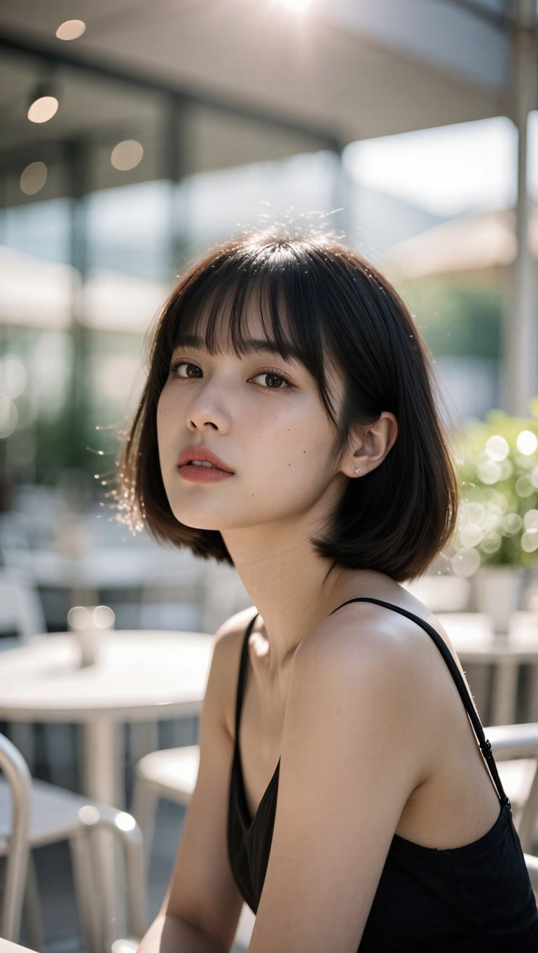 Kling AI work 307316631662747 - short mid fade haircut AI image