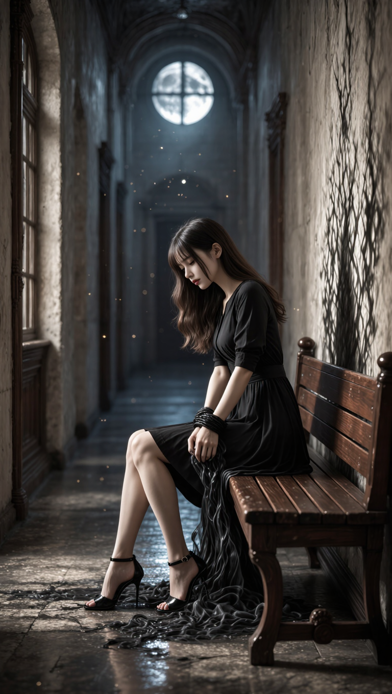 Kling AI work 311949715662753 - black tendrils AI image