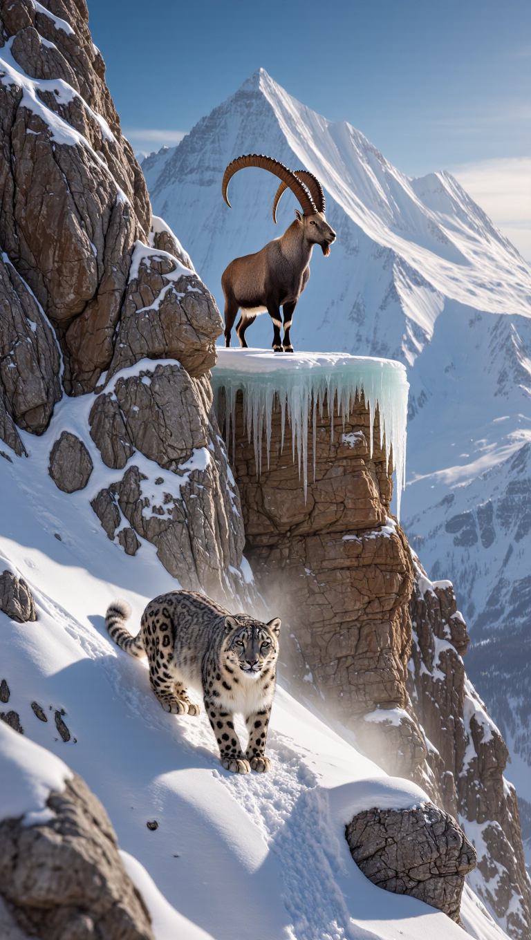 Kling AI work 295191197505670 - textured snow AI image